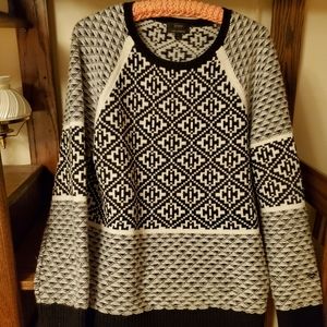 J Crew Cashmere Blend Winter Sweater